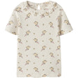 Lil'Atelier Coconut Milk Flower Nmfgayo Ser Ss Slim Top Lil