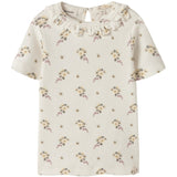 Lil'Atelier Coconut Milk Flower Nmfgayo Ser Ss Slim Top Lil