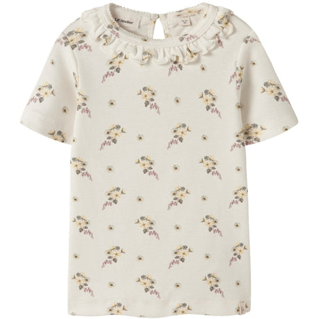 Lil'Atelier Coconut Milk Flower Nmfgayo Ser Ss Slim Top Lil