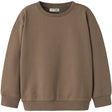 Lil'Atelier Coca Mocha Nmnomas Ls Loose Sweat Lil