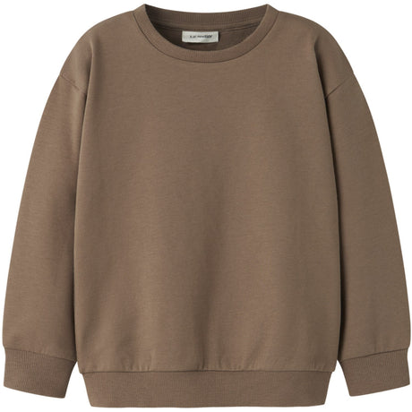 Lil'Atelier Coca Mocha Nmnomas Ls Loose Sweat Lil