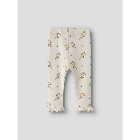 Lil'Atelier Coconut Milk Flower Nbfgayo Ska Slim Leggings Lil