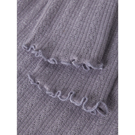 Name It Lavender Gray Melange Nmfblitta Slim Leggings
