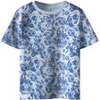 Name It Subdued Blue Nmmhootball Ss Nreg Top