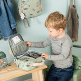 DonebyDeer Green Tiny Trails Tiny Madkasse Med Snack Picks