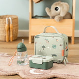 DonebyDeer Green Tiny Trails Tiny Madkasse Med Snack Picks
