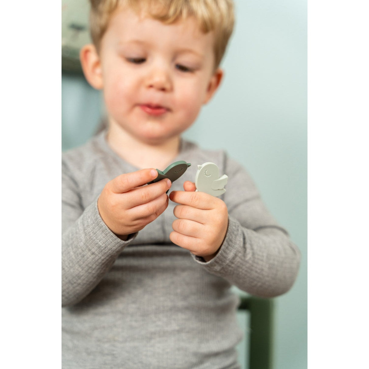 DonebyDeer Green Tiny Trails Tiny Madkasse Med Snack Picks