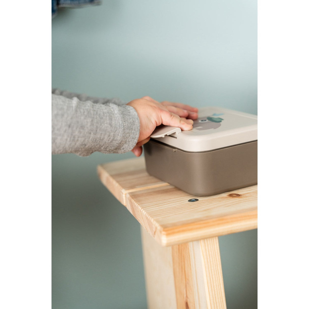 DonebyDeer Sand Tiny Trails Tiny Madkasse Med Snack Picks