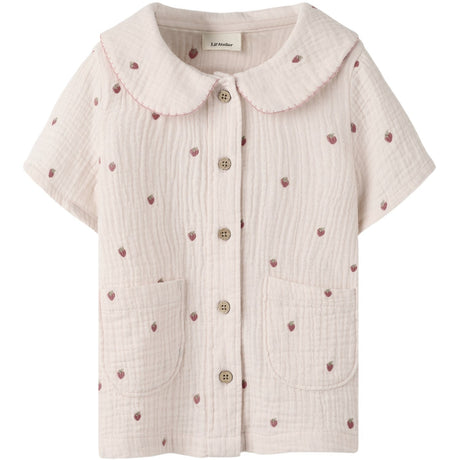 Lil'Atelier Morganite Nmfkamma Ss Loose Skjorte Lil