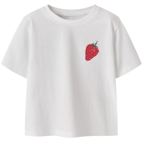 Name It Bright White Nmfjaysline Ss Nreg Top Box