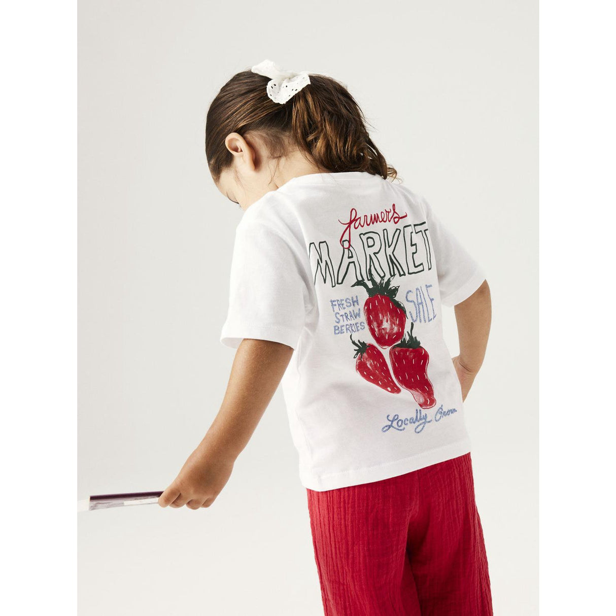 Name It Bright White Nmfjaysline Ss Nreg Top Box