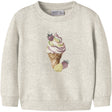 Name It Peyote Melange Nmfjovina Ls Nreg Sweat Unb Box