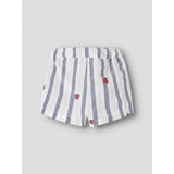 Name It Purple Impression Nmfjelena Shorts