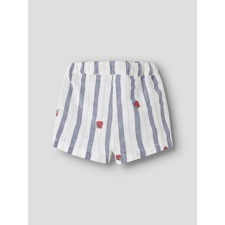 Name It Purple Impression Nmfjelena Shorts