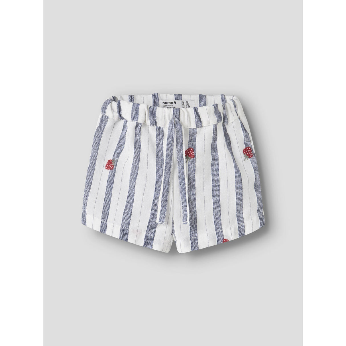 Name It Purple Impression Nmfjelena Shorts