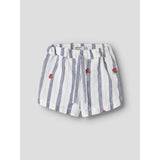 Name It Purple Impression Nmfjelena Shorts