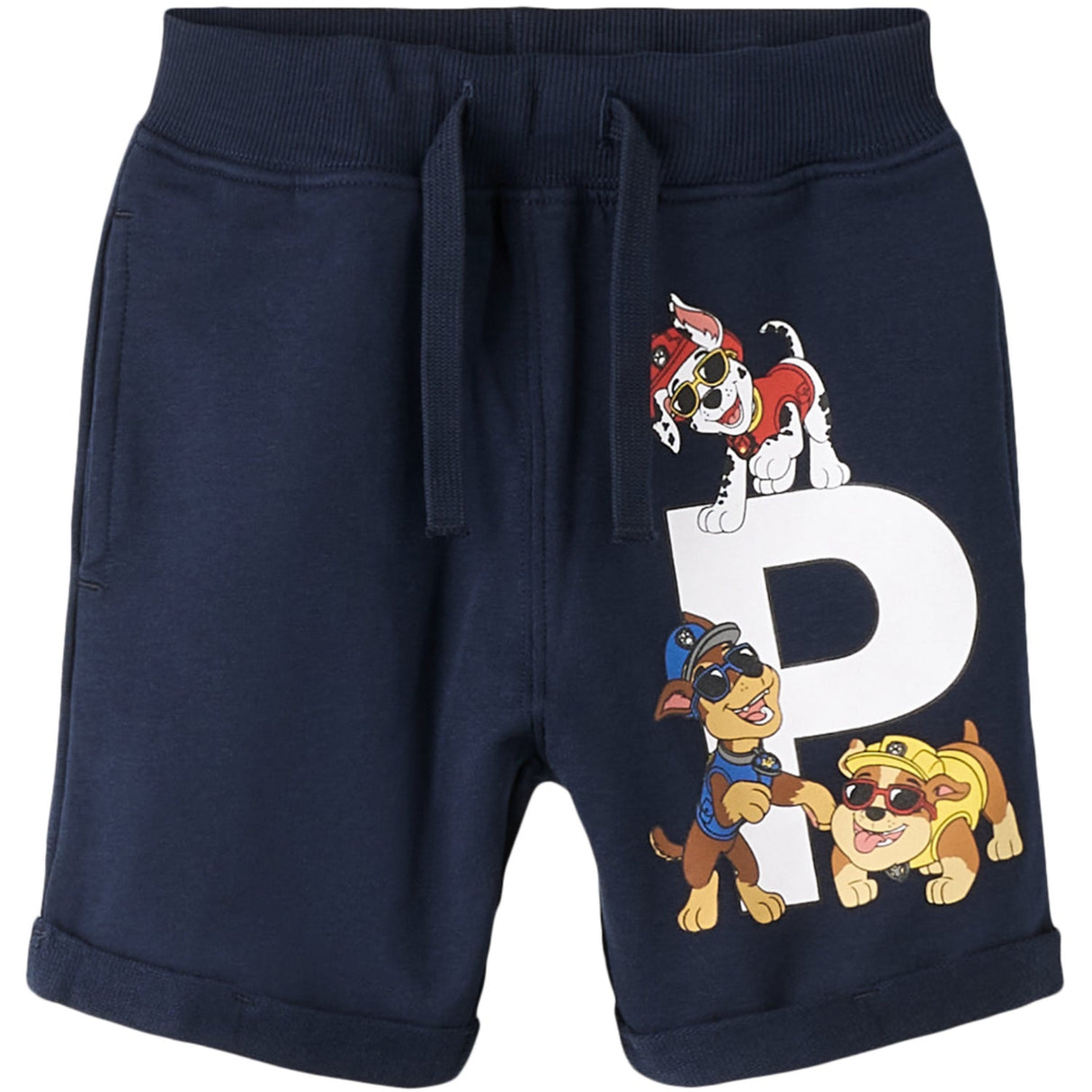 Name It Navy Blazer Nmmmir Paw Nreg Long Sw Kort Unb Cplg