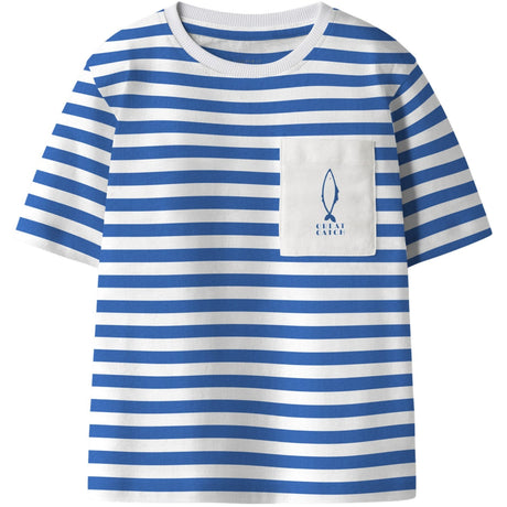 Name It Nautical Blue Nmmjesper Ss Nreg Top Box Pb