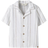 Lil'Atelier Coconut Milk Nmmjeran Ss Loose Skjorte Lil