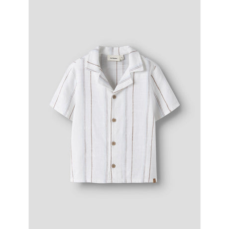 Lil'Atelier Coconut Milk Nmmjeran Ss Loose Skjorte Lil
