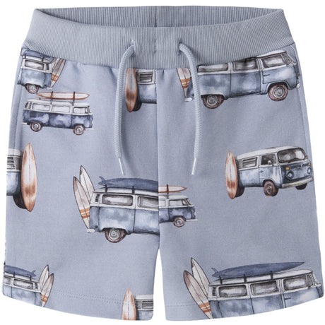 Name It Blue Fog Nmmjaxon Nreg Sweat Shorts Unb