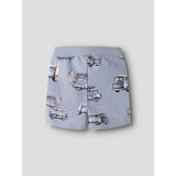 Name It Blue Fog Nmmjaxon Nreg Sweat Shorts Unb