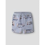 Name It Blue Fog Nmmjaxon Nreg Sweat Shorts Unb