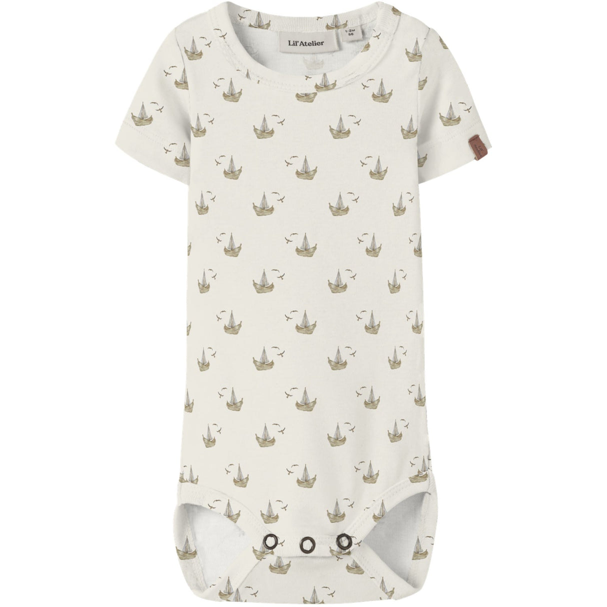 Lil'Atelier Coconut Milk Boat Nbmgayo Sor Ss Slim Body Lil