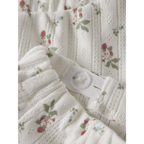 Lil'Atelier Coconut Milk Strawberry Nbfrachello Loose Shorts Lil
