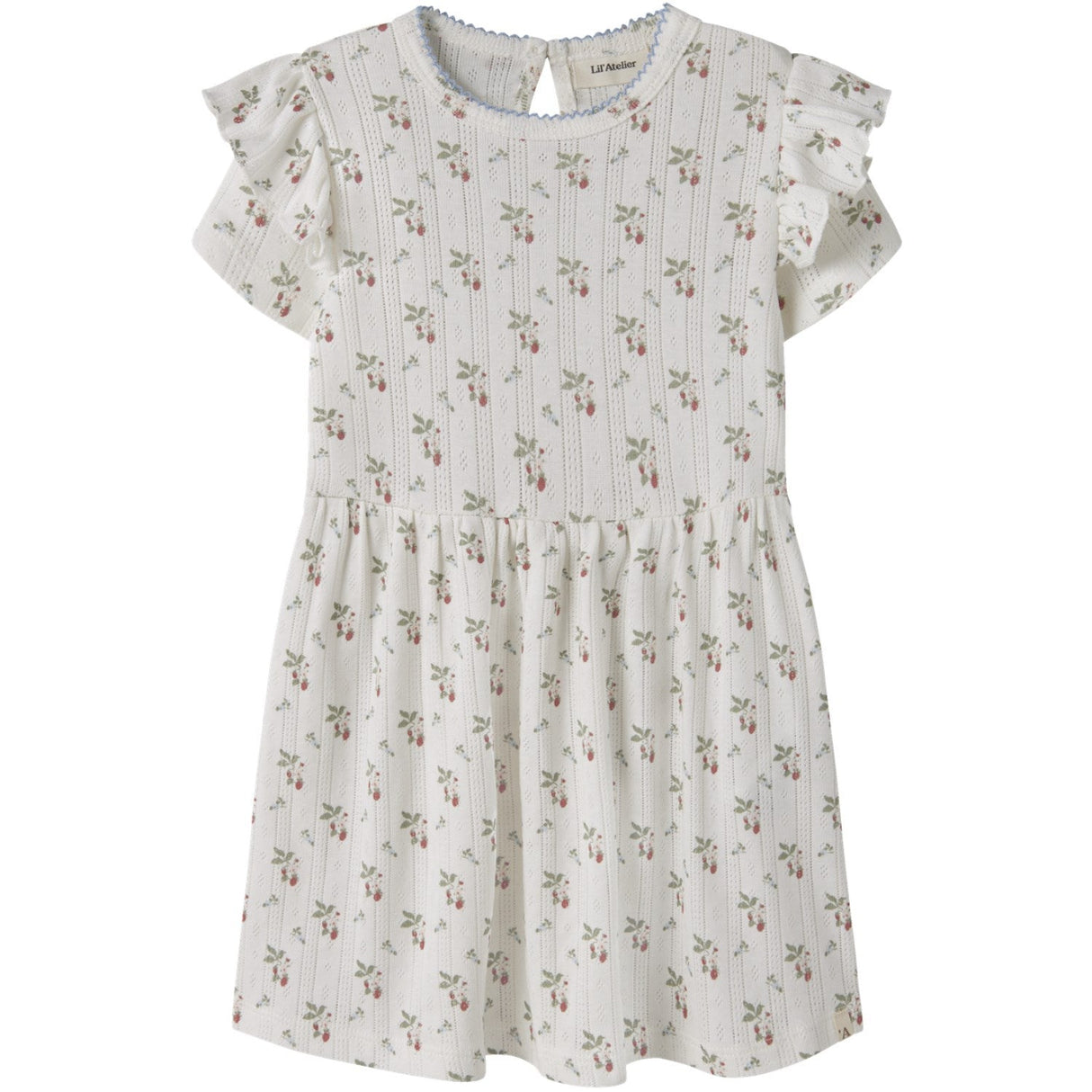 Lil'Atelier Coconut Milk Strawberry Nmfrachello Duna Ss Kjole Lil