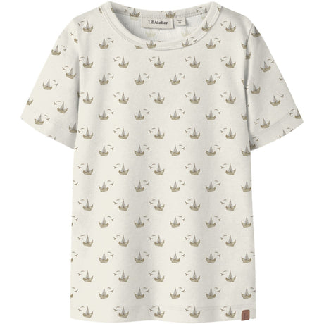 Lil'Atelier Coconut Milk Boat Nmmgayo Sor Ss Slim Top Lil