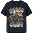 Name It Navy Blazer Nmmmore Hotwheels Ss Nreg Top Box Sky