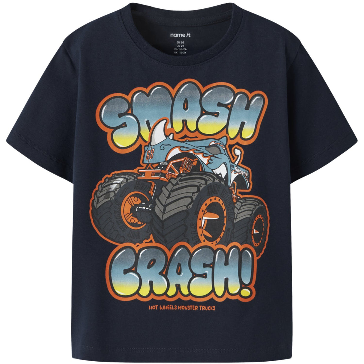 Name It Navy Blazer Nmmmore Hotwheels Ss Nreg Top Box Sky