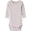 Lil'Atelier Hushed Violet Heart Nbfgago Ls Slim Body Lil Noos