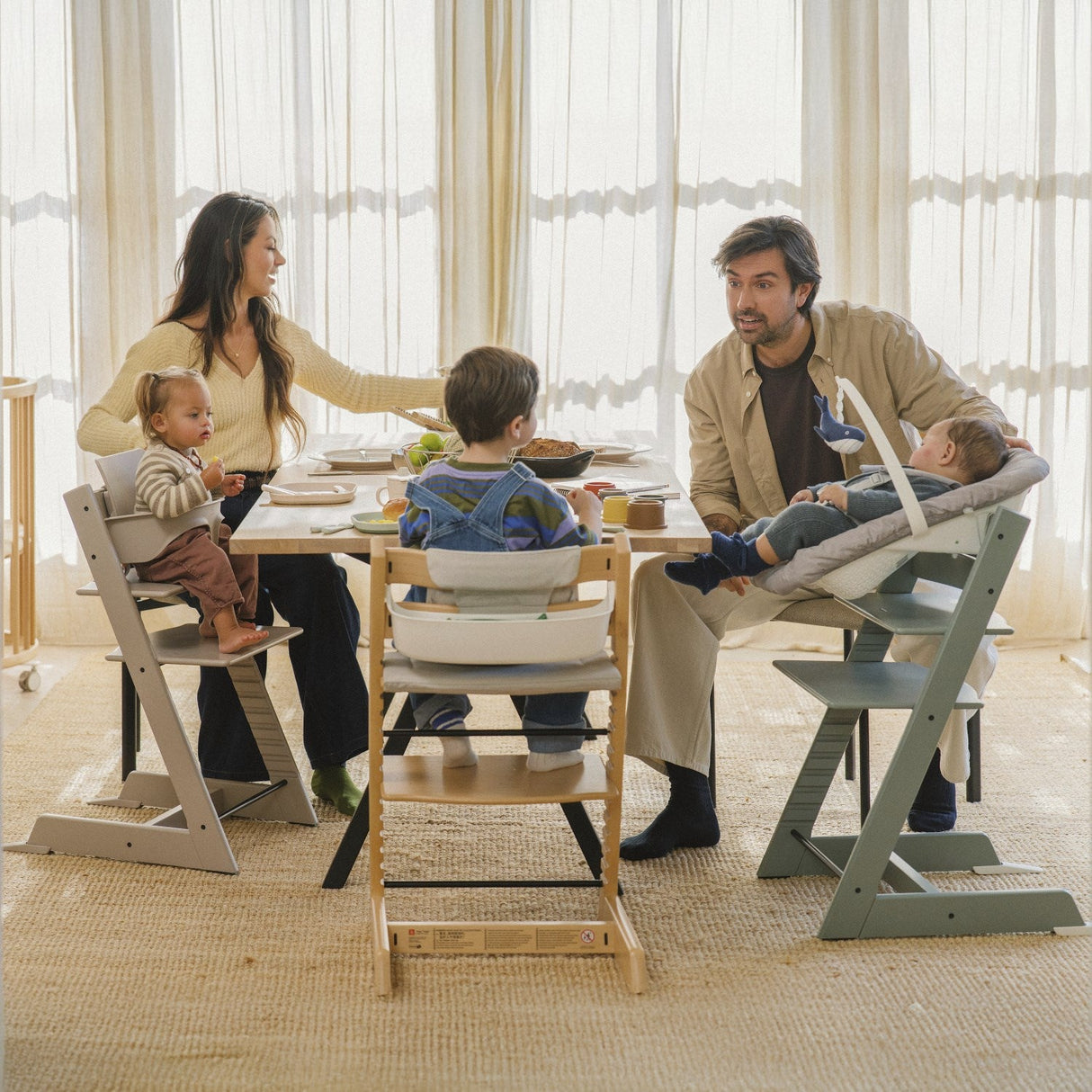 Stokke® Cashmere Grey Tripp Trapp® Stol