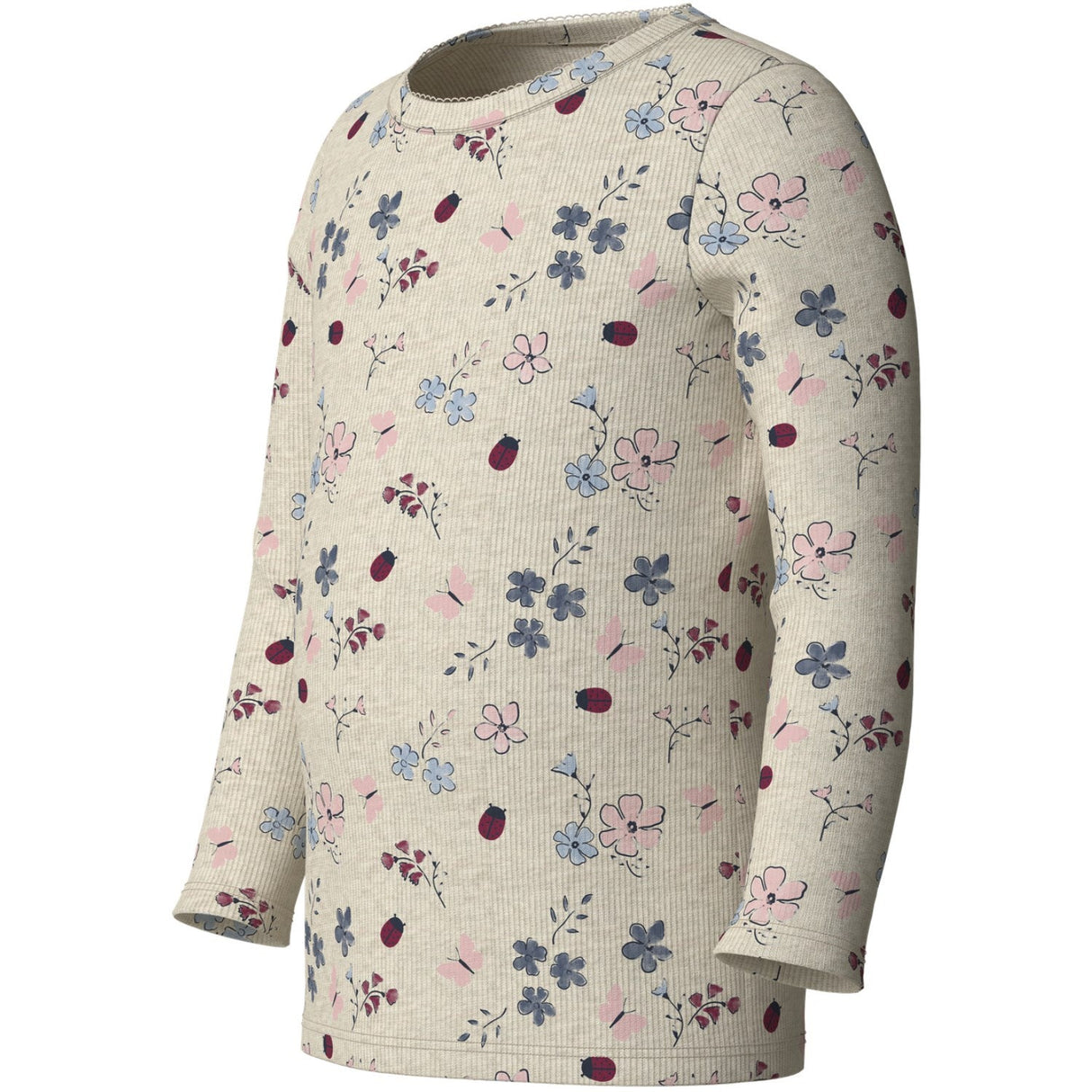 Name It Peyote Melange Nmfkamelia Ls Xsl Top