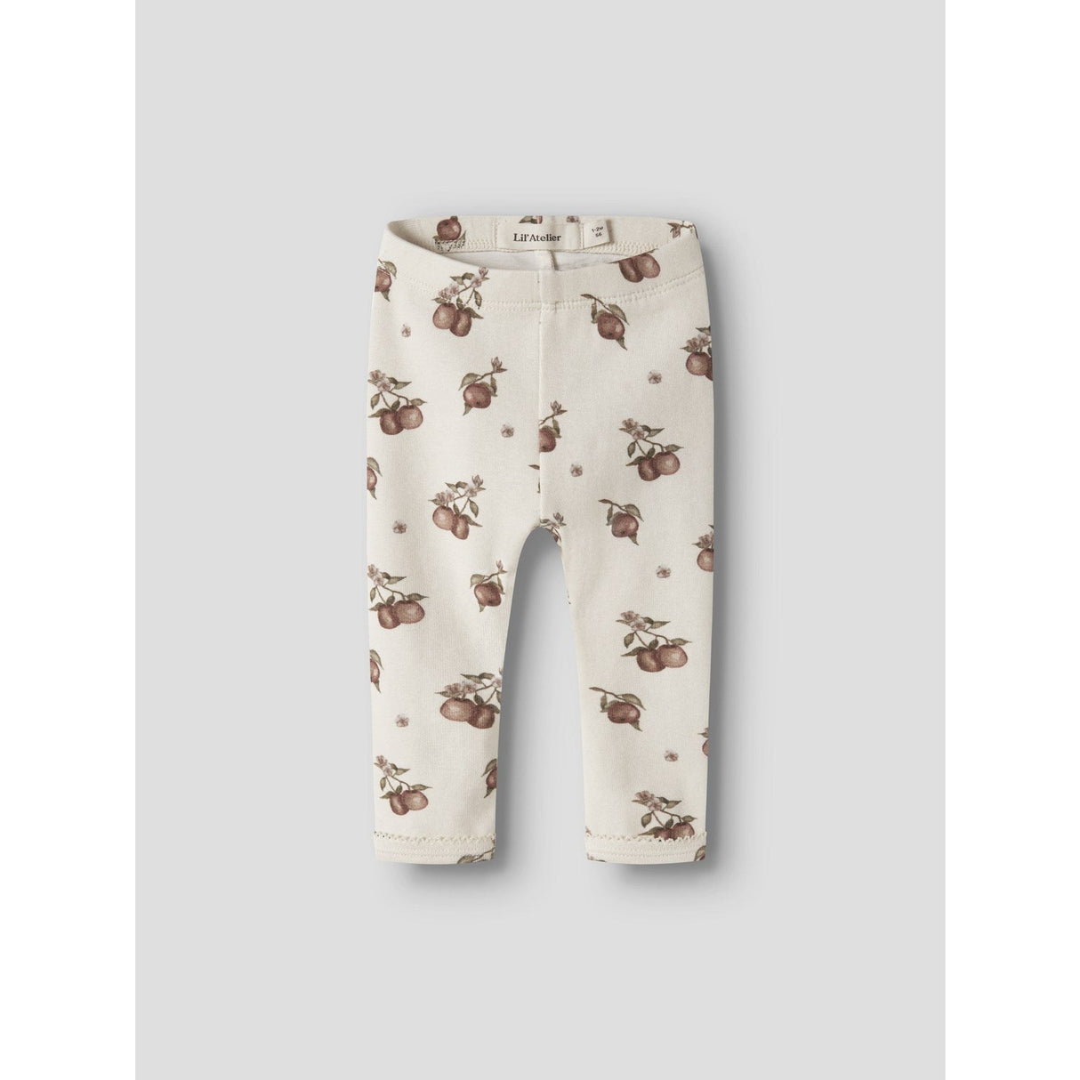 Lil'Atelier Turtledove Apple Nbfgayo Sig Slim Leggings Lil