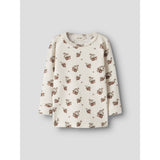 Lil'Atelier Turtledove Apples Nmfgayo Sig Ls Slim Top Lil