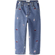 Name It Medium Blue Denim Emb Nmfbella Barrel Emb Jeans 4870-Ov L