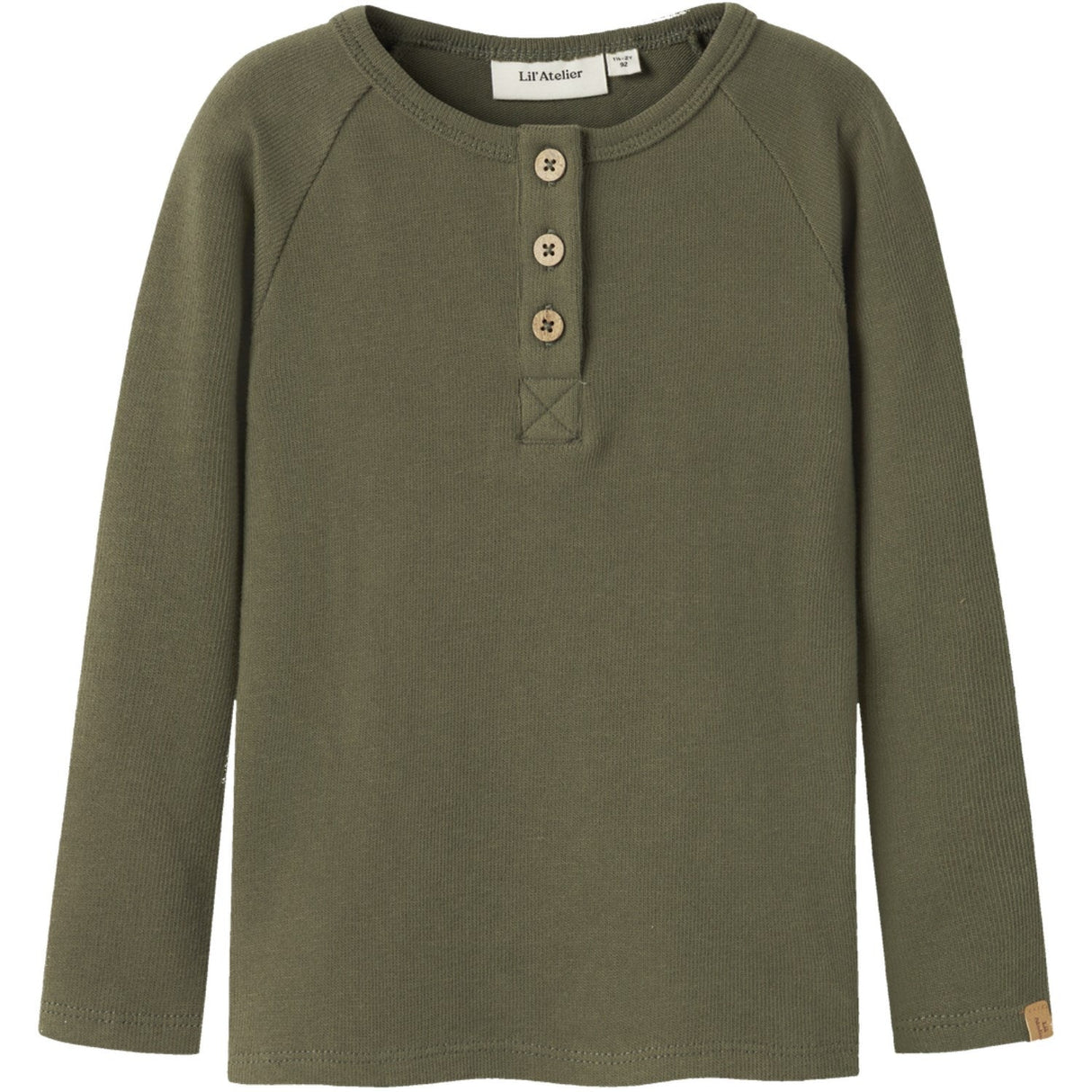 Lil'Atelier Winter Moss Nmmluno Ls Slim Top Lil