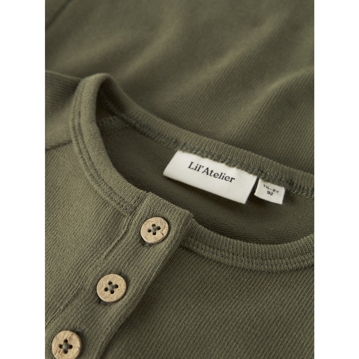 Lil'Atelier Winter Moss Nmmluno Ls Slim Top Lil
