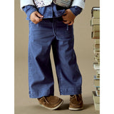 Name It Medium Blue Denim Nmfbella Wide Pull Up Jeans 4468-Yb