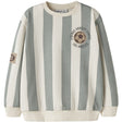 Name It Antique White Nmmlane Ls Nreg Sweat Bru