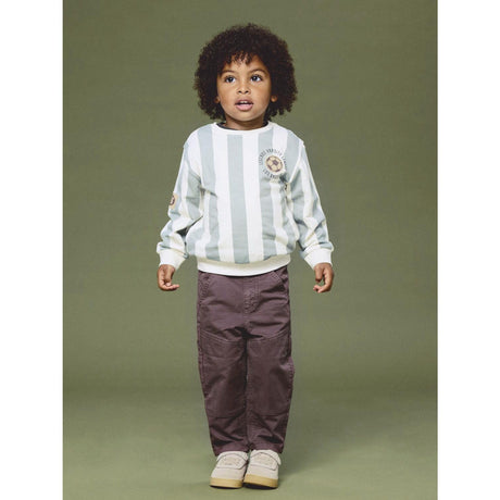 Name It Antique White Nmmlane Ls Nreg Sweat Bru