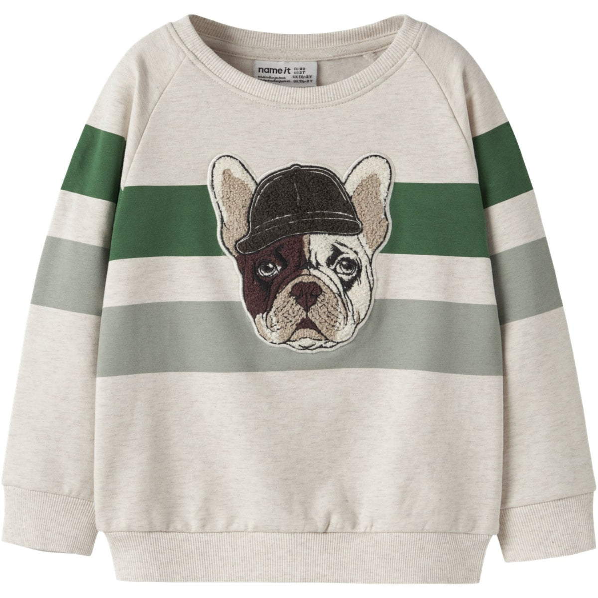 Name It Peyote Melange Nmmlei Ls Nreg Sweat Bru