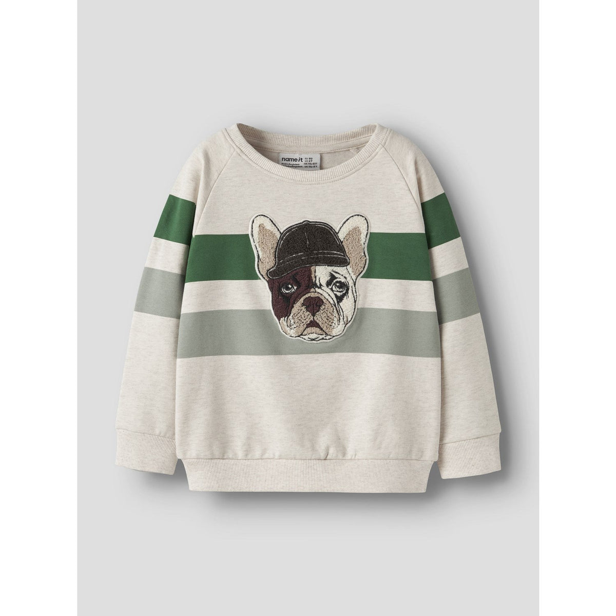 Name It Peyote Melange Nmmlei Ls Nreg Sweat Bru