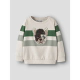 Name It Peyote Melange Nmmlei Ls Nreg Sweat Bru