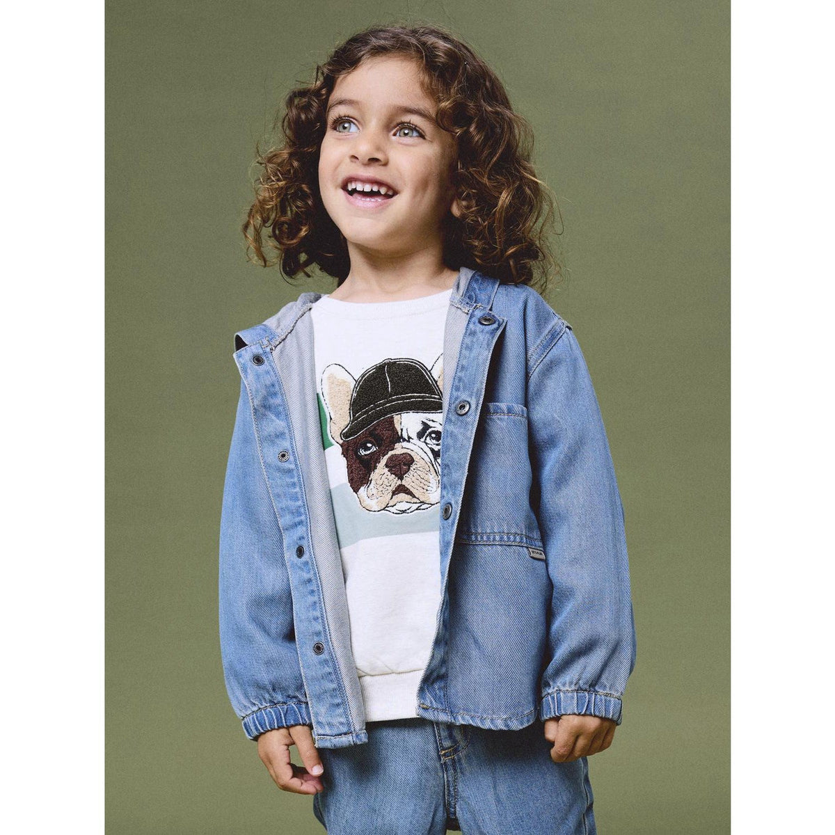 Name It Peyote Melange Nmmlei Ls Nreg Sweat Bru