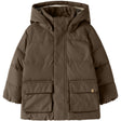 Lil'Atelier Dark Earth Nmmlamedow03 Puffer Jkt Fo Lil
