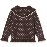 Fliink Coffee Bean / Sandshell Fame Contrast Bluse